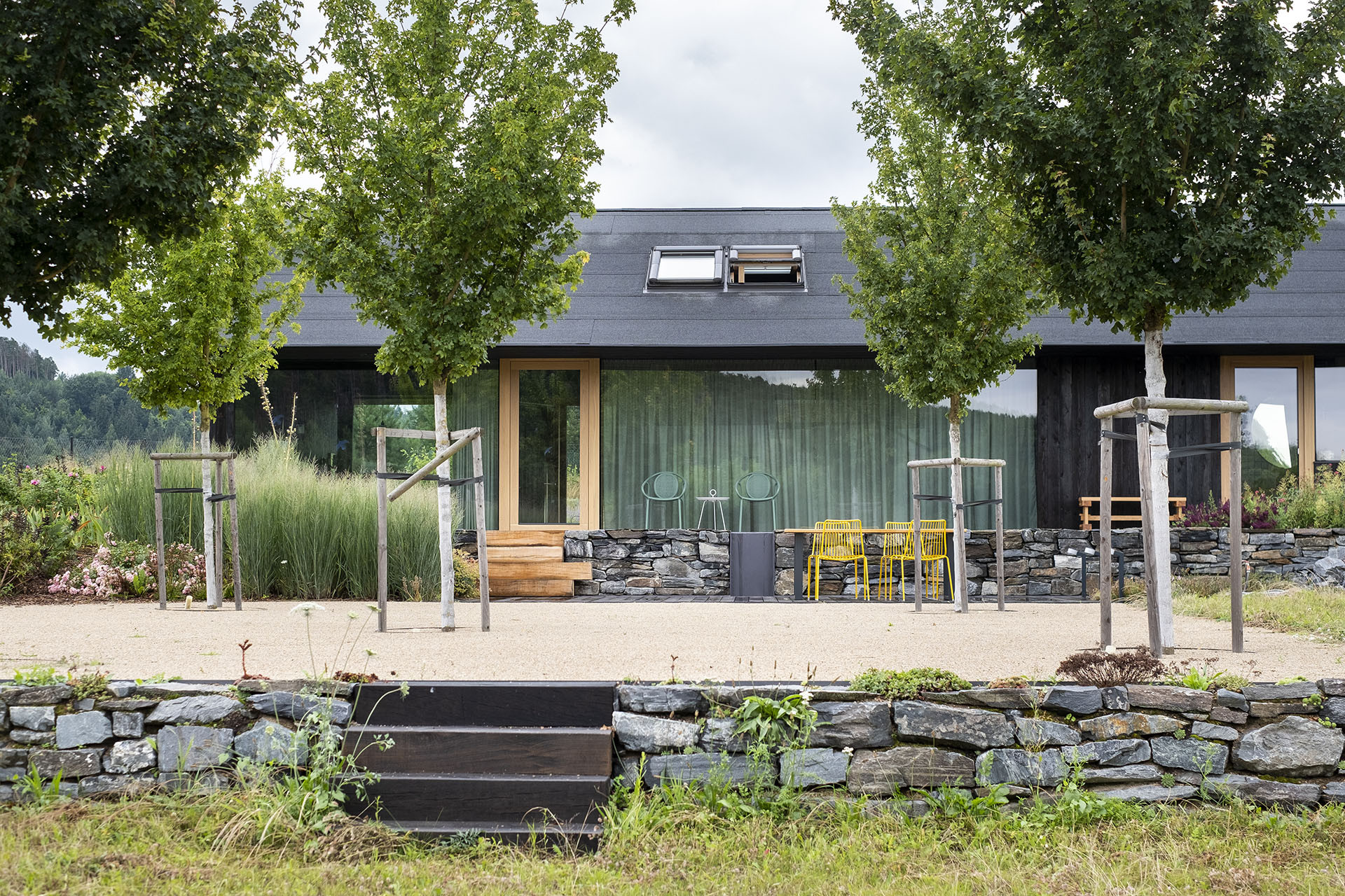 卡米克水库旁家庭住宅花园设计丨捷克-54