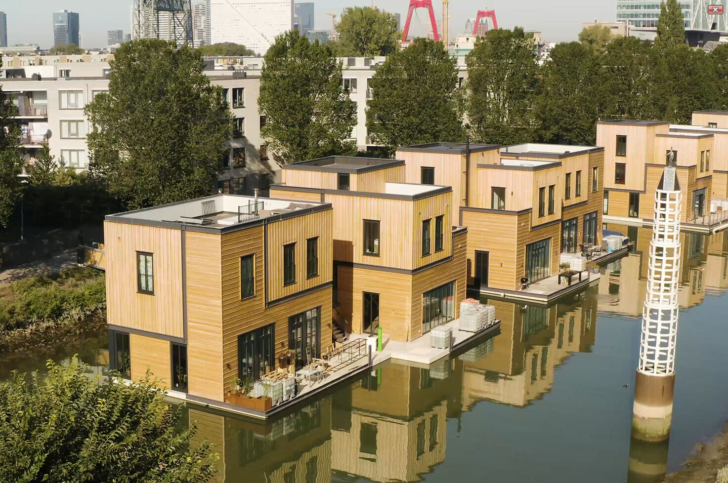 鹿特丹漂浮住宅丨荷兰鹿特丹丨Public Domain Architects-15