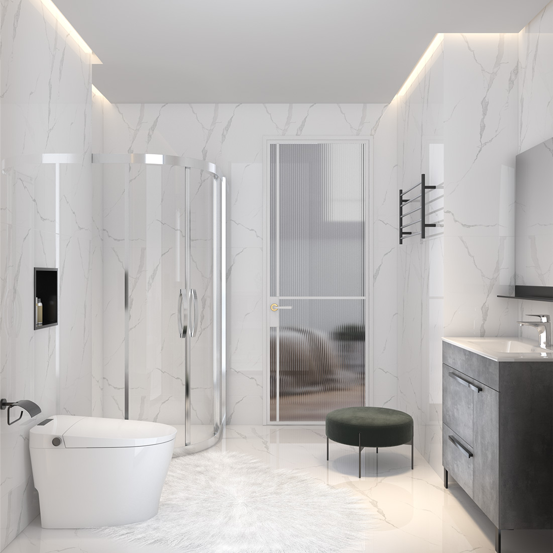 4·37㎡,#G1923225  V4卫浴空间设计方案丨鸽盟·厨卫改造家-13