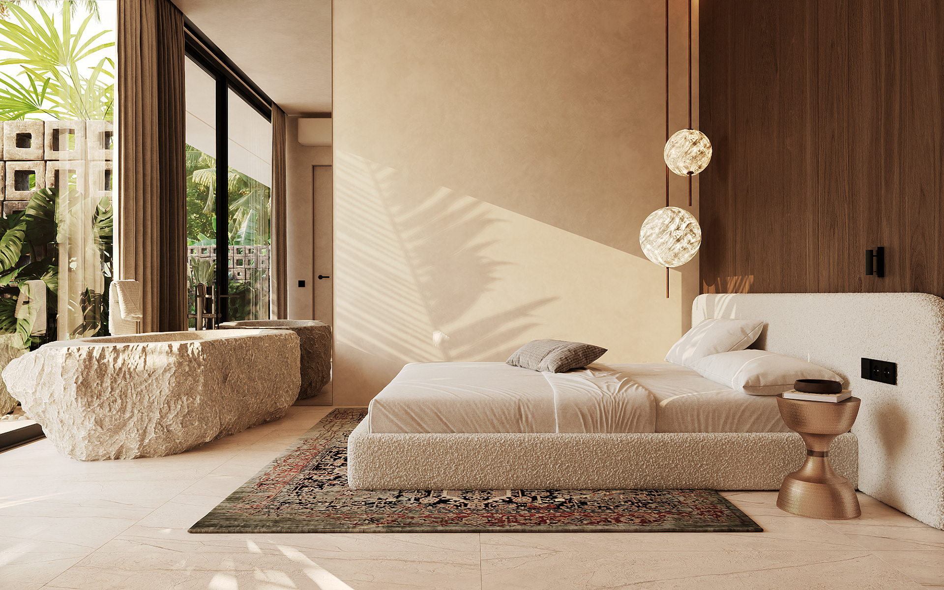 乌布两居室别墅丨印度尼西亚巴厘丨Bodes studio-61