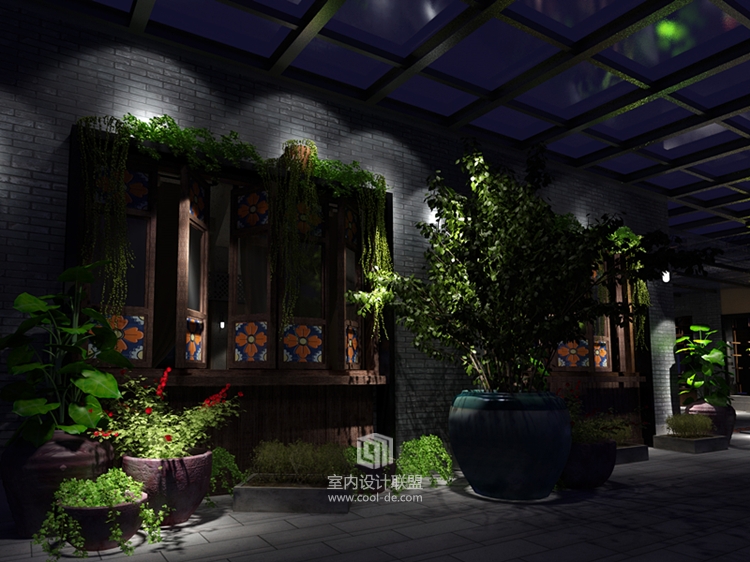 火锅餐厅设计-南昌蒙骨王餐厅设计-6