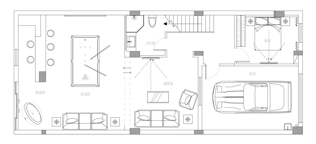 镇江别墅美式风设计,打造温馨浪漫生活空间-36