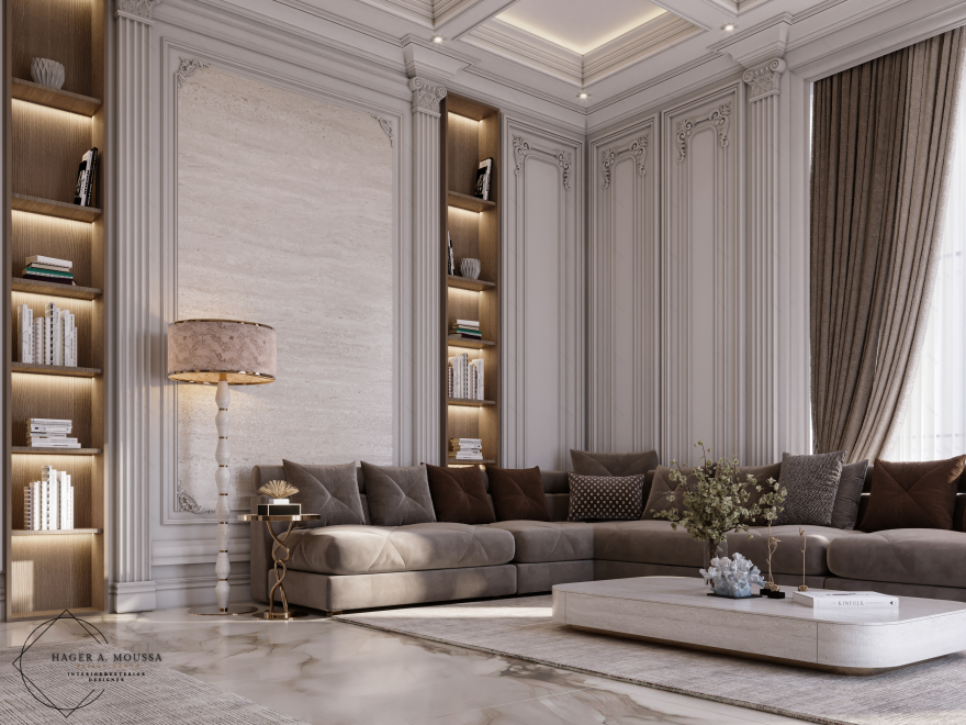 Classic Master bedroom Design | Kuwait-7