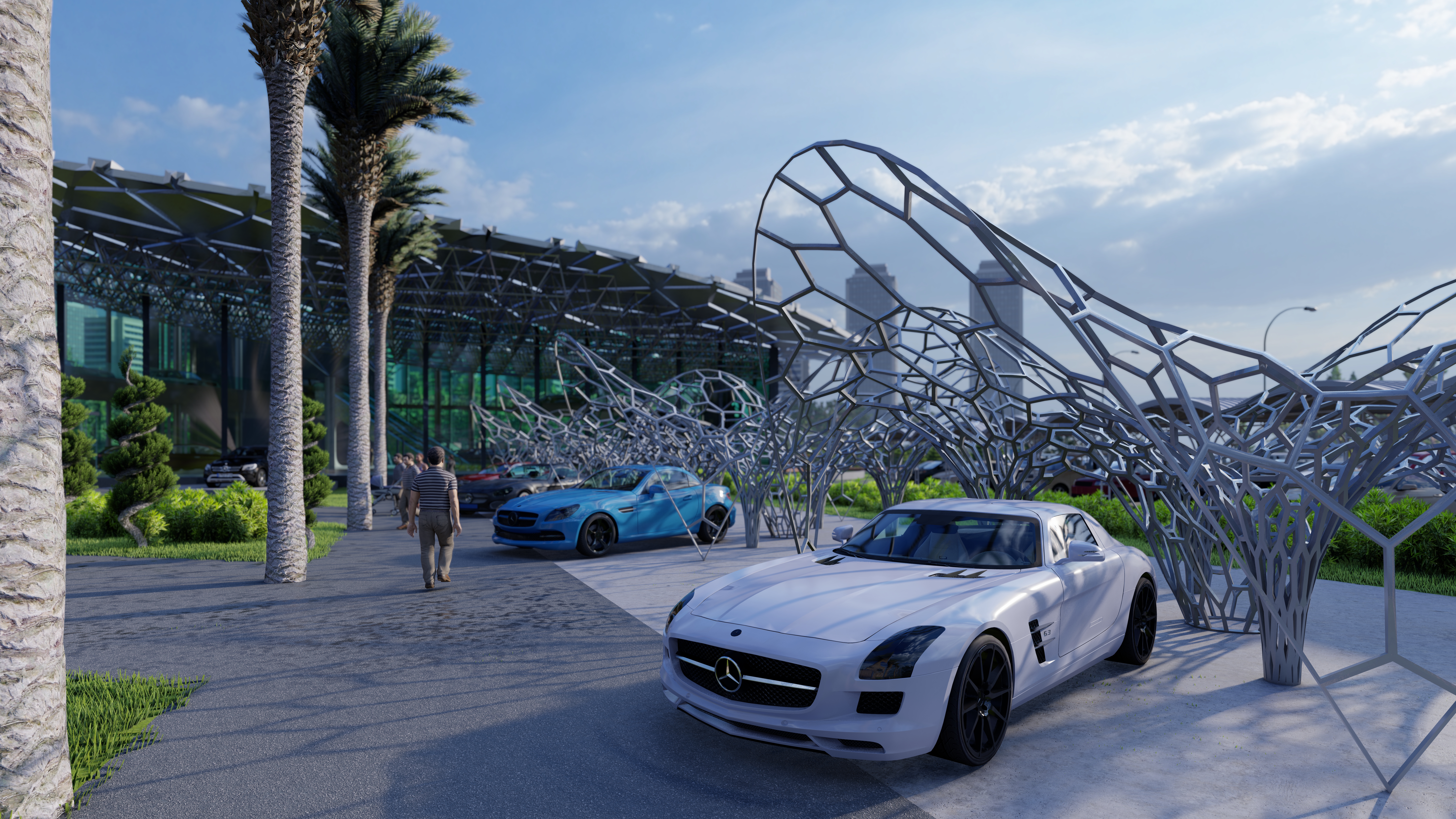 Mercedes-Benz Exhibition Center Project-11