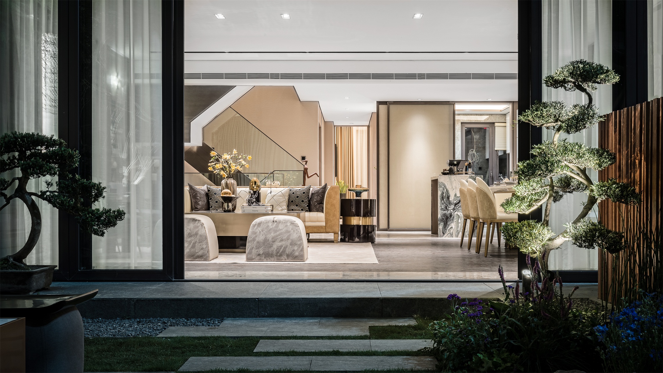 成都龙湖天宸原著别墅样板间-18