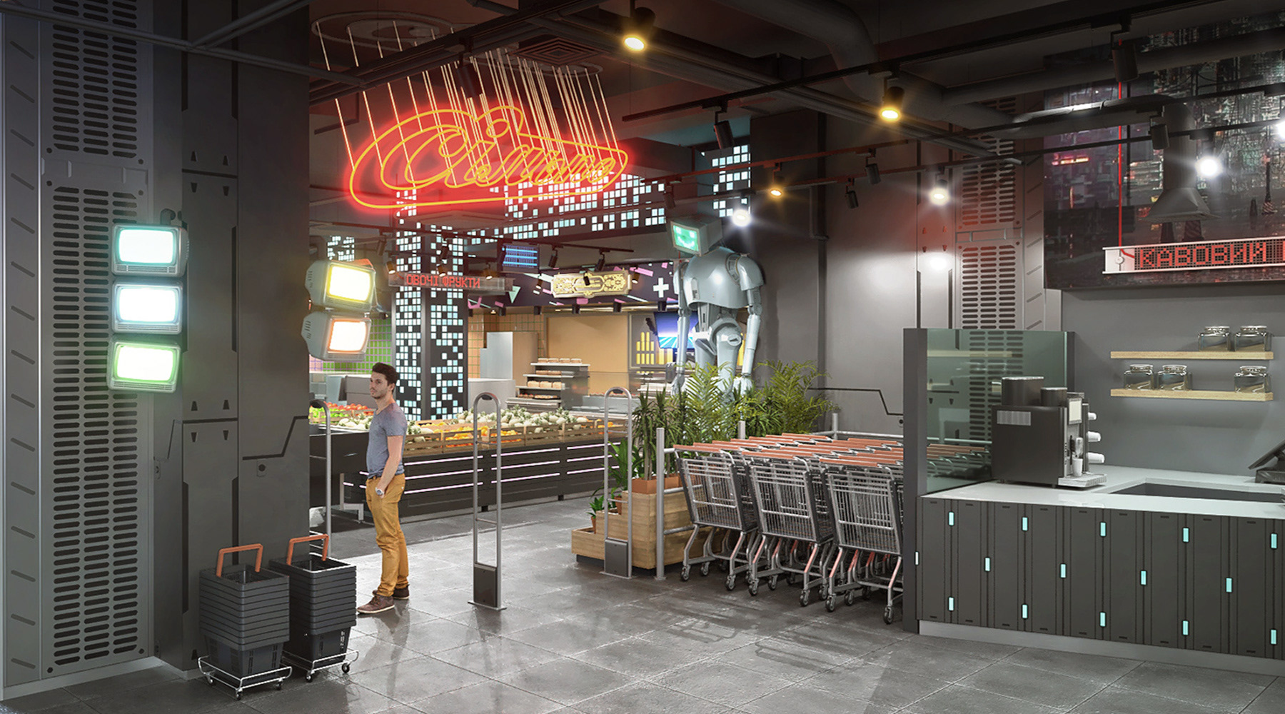 超市希尔波·赛博朋克丨O.S.A.-20