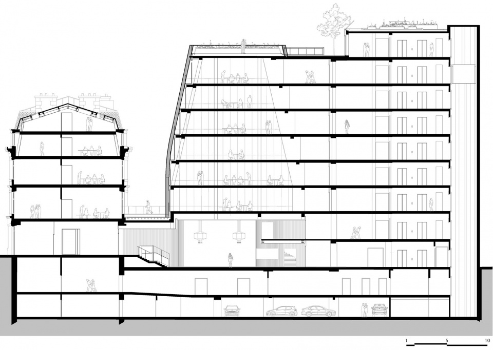巴黎 Gide 总部大楼，绿色办公新典范-102