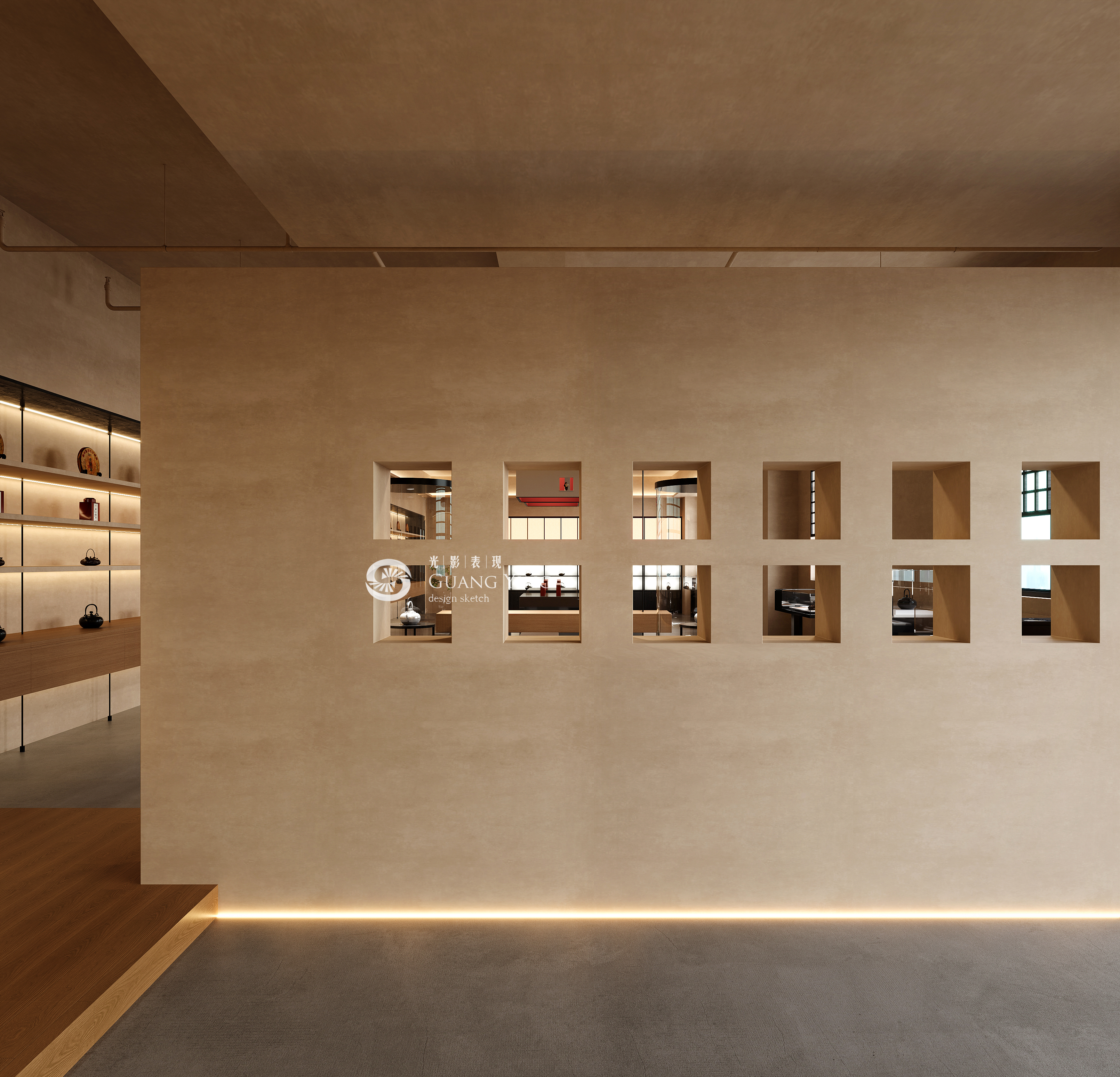 茶庄工装效果图-7