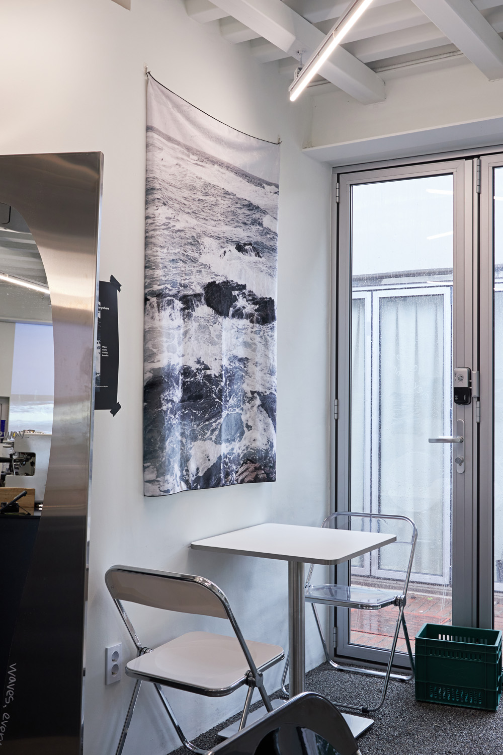 简约黑白设计 10 坪江南区咖啡厅装修报价-8