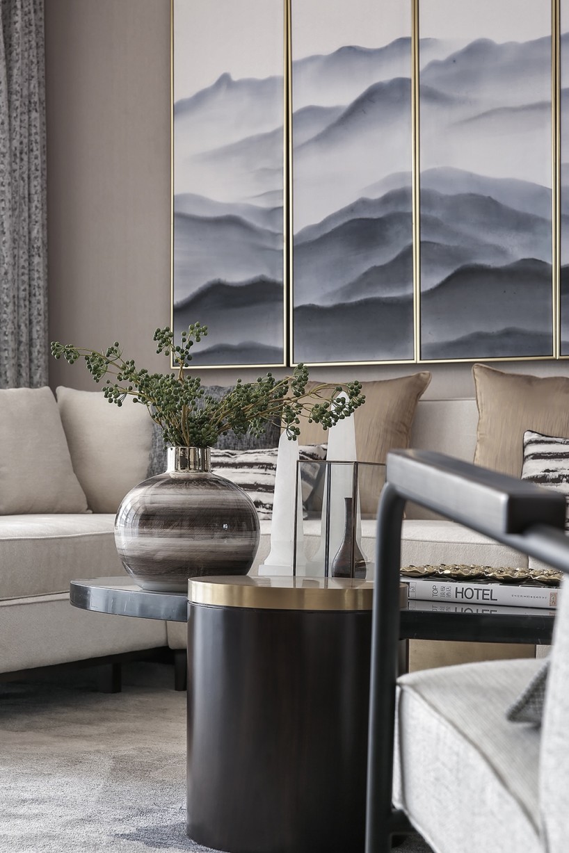 山西太原远大凤玺湾样板间——摩登东方风格-14