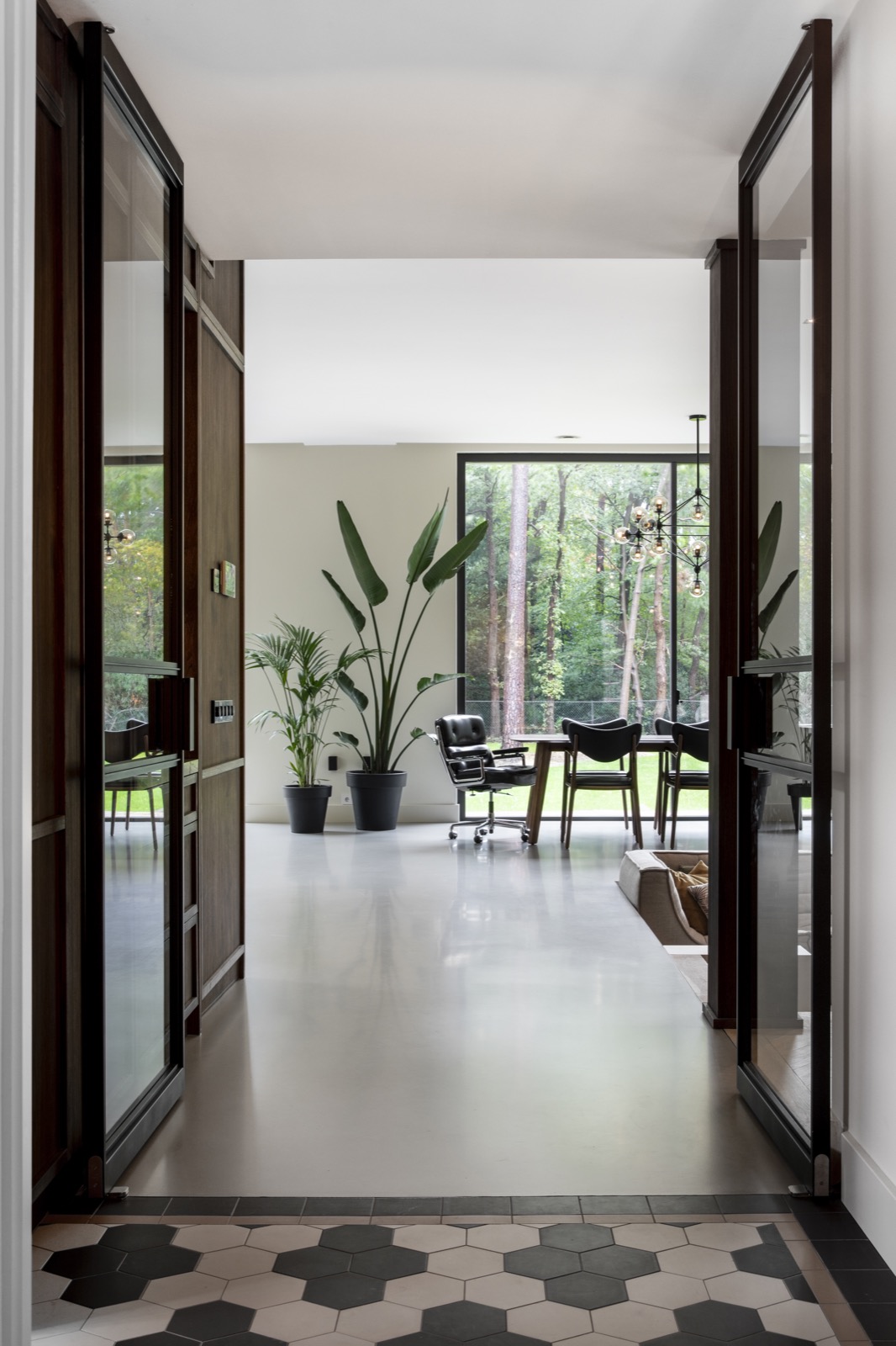 Vloer- en wandafwerking in Gooische villa-0