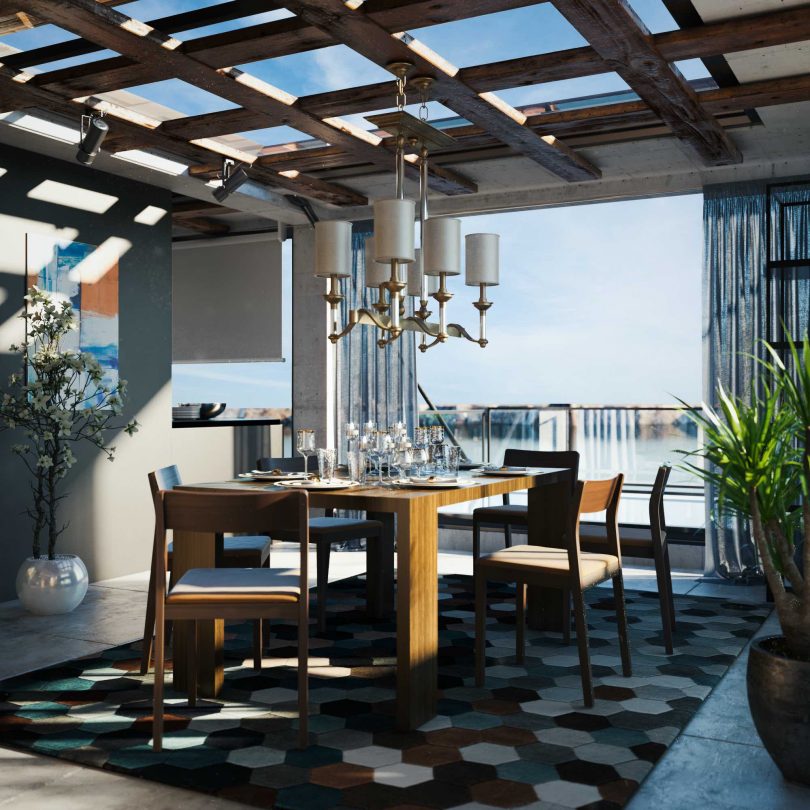 “Mountain House”家庭小屋丨哥伦比亚丨伊朗建筑师兼室内设计师Milad Eshtiyaghi-11