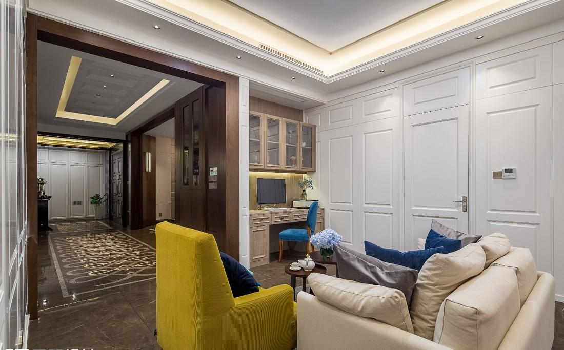 轻奢禅意空间,美式家具体验-6