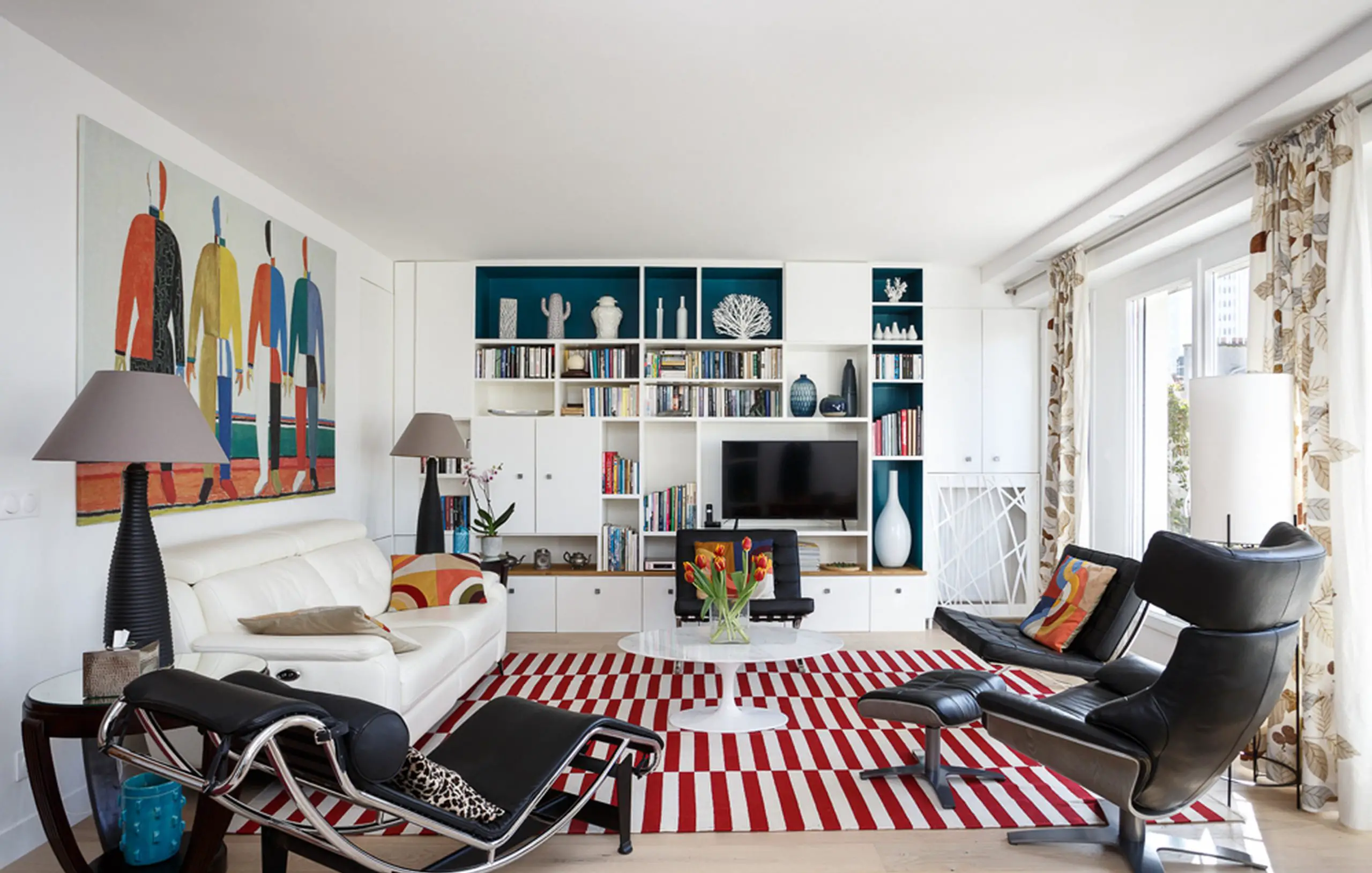 巴黎复古公寓的精彩翻新设计-3