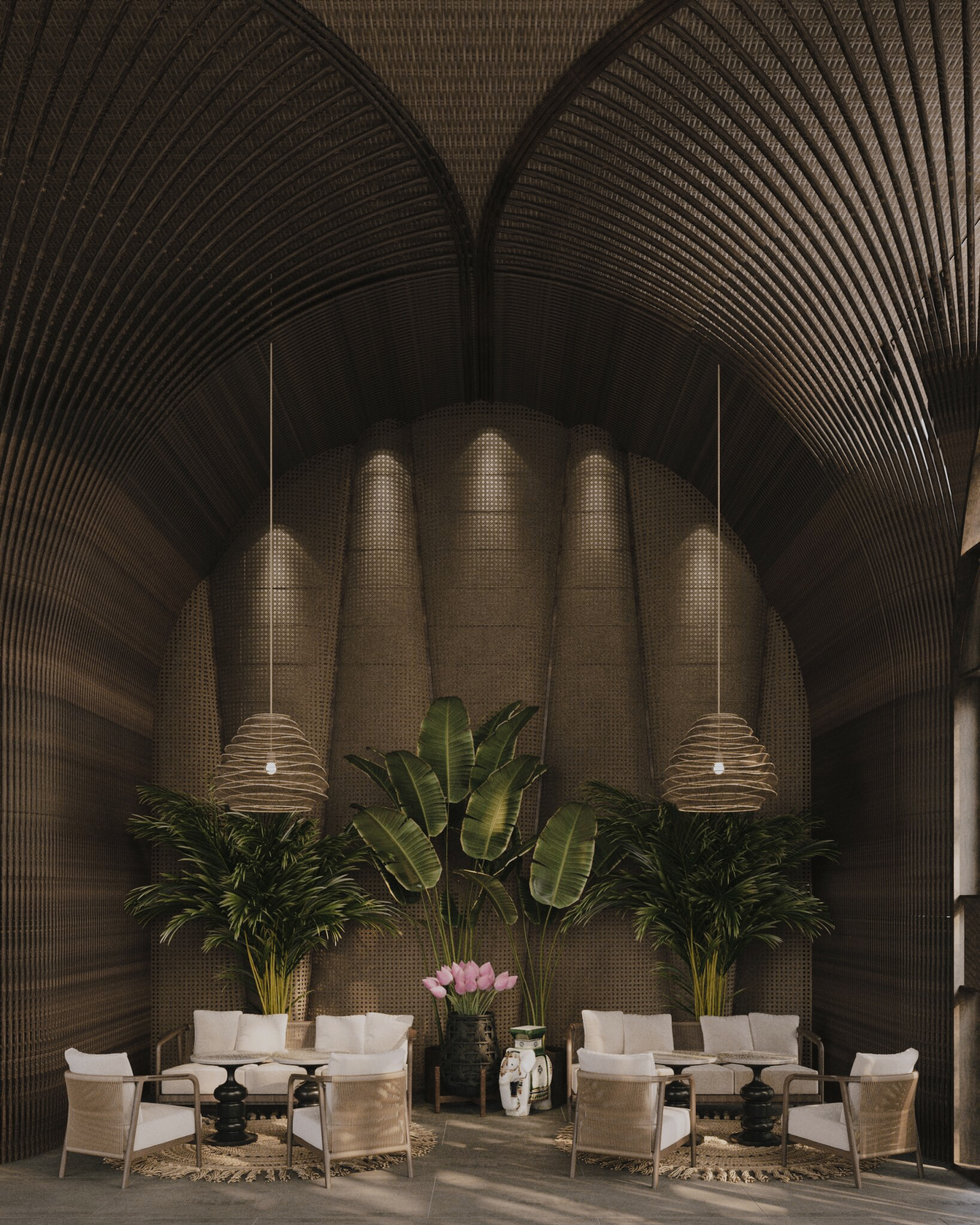 NINH KIEU 酒店大堂室内设计丨越南-18