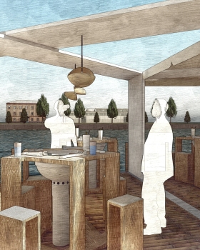 海岸線上的4·84坪生态浮岛项目丨中国台南