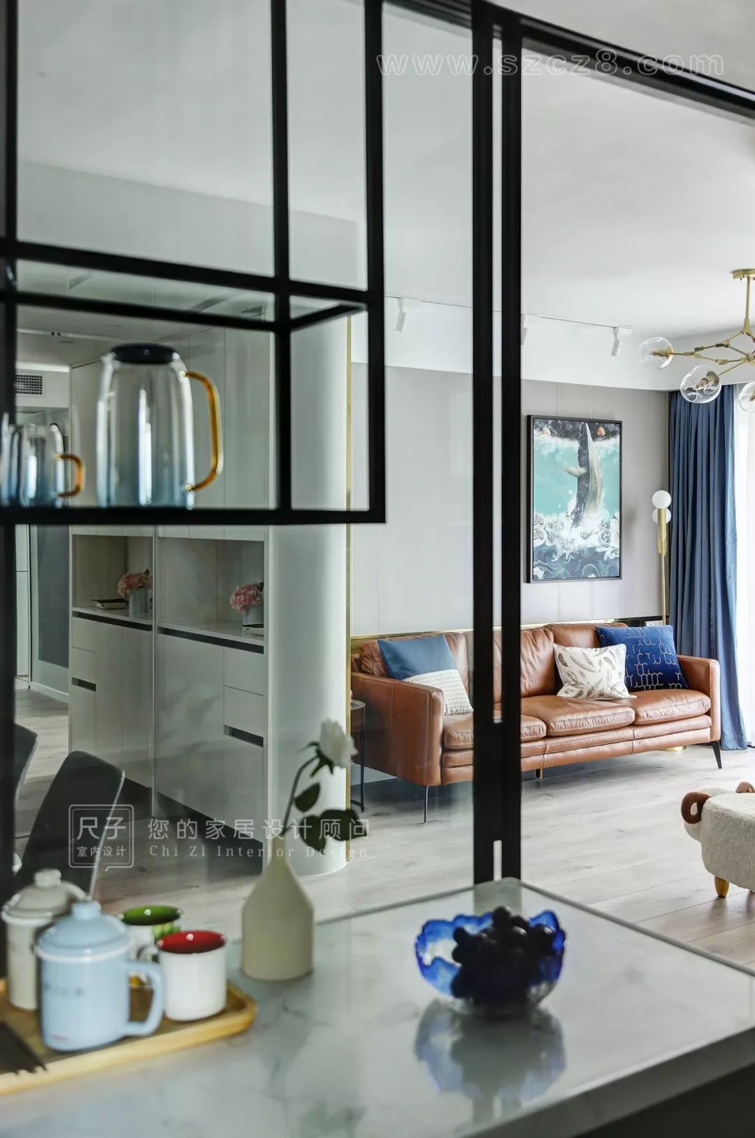 108㎡学区房设计,弧形元素打造孩子的“安全屋”-55