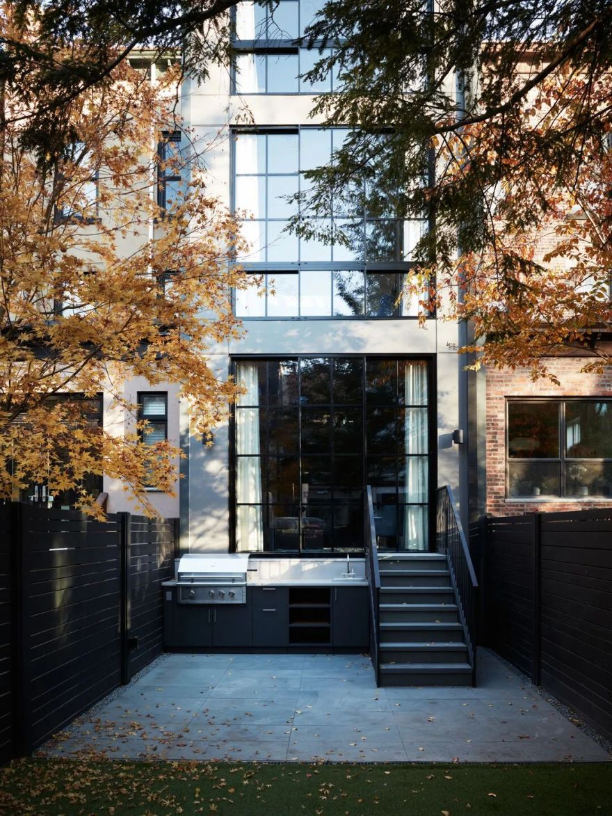 黑暗与暴风雨褐砂石丨美国新泽西丨水晶辛克莱设计-10