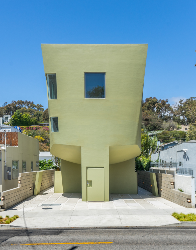 洛杉矶 Santa Monica Canyon 独特曲线住宅设计丨美国洛杉矶丨Eric Owen Moss Architects-38