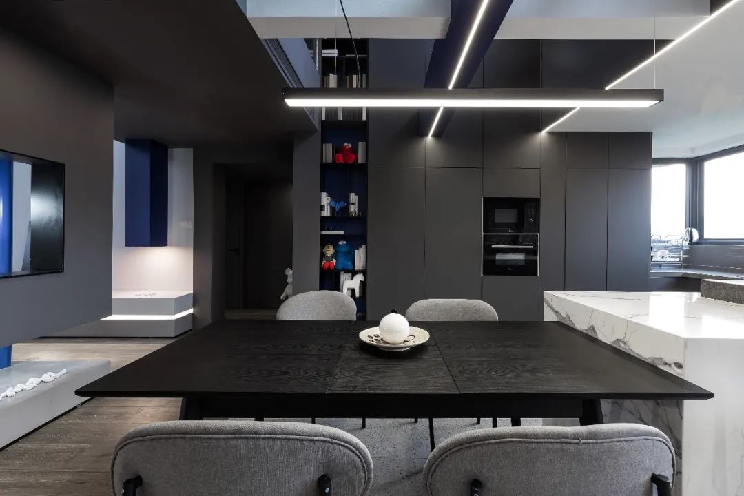 魔都顶层复式,重构精致质感-27