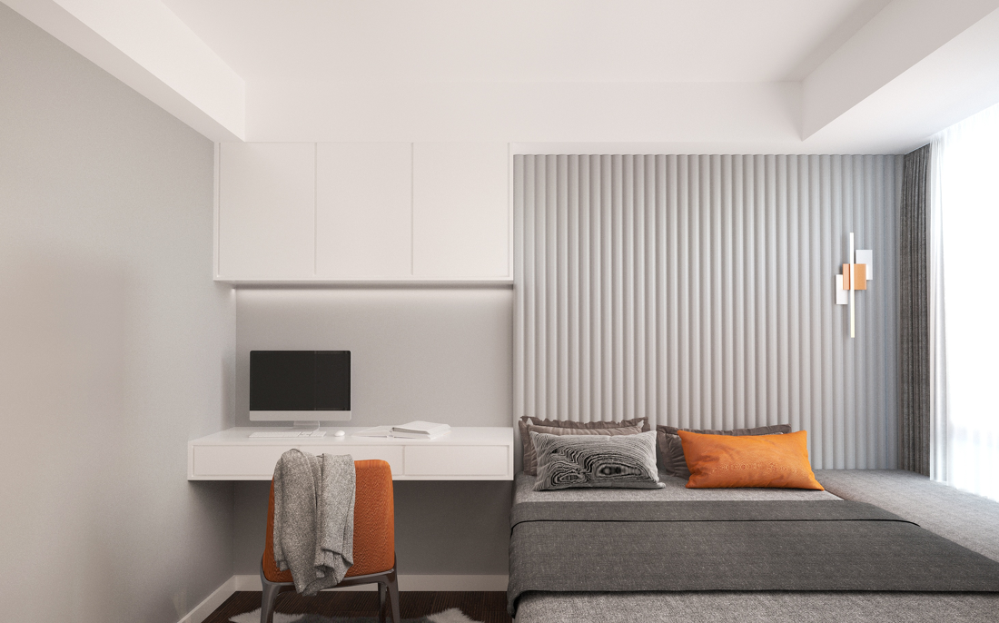 三姐弟妹的 130㎡乌托邦之家 | 姐姐卧室、弟弟小窝、妹妹闺房-31