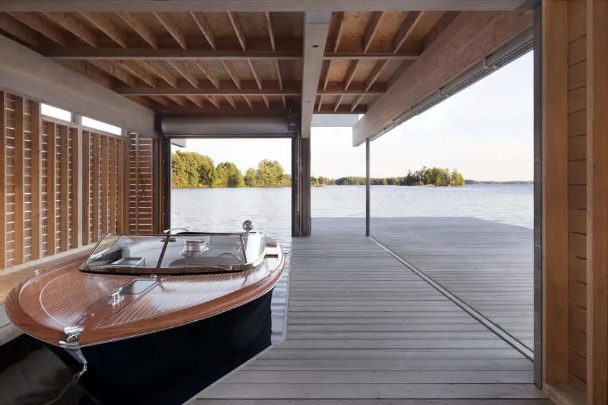 马斯科卡湖船屋丨加拿大丨Turkel Design-15
