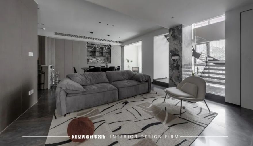KD私宅|万科翡翠云阶167㎡现代风丨中国重庆丨KD室内设计事务所-15