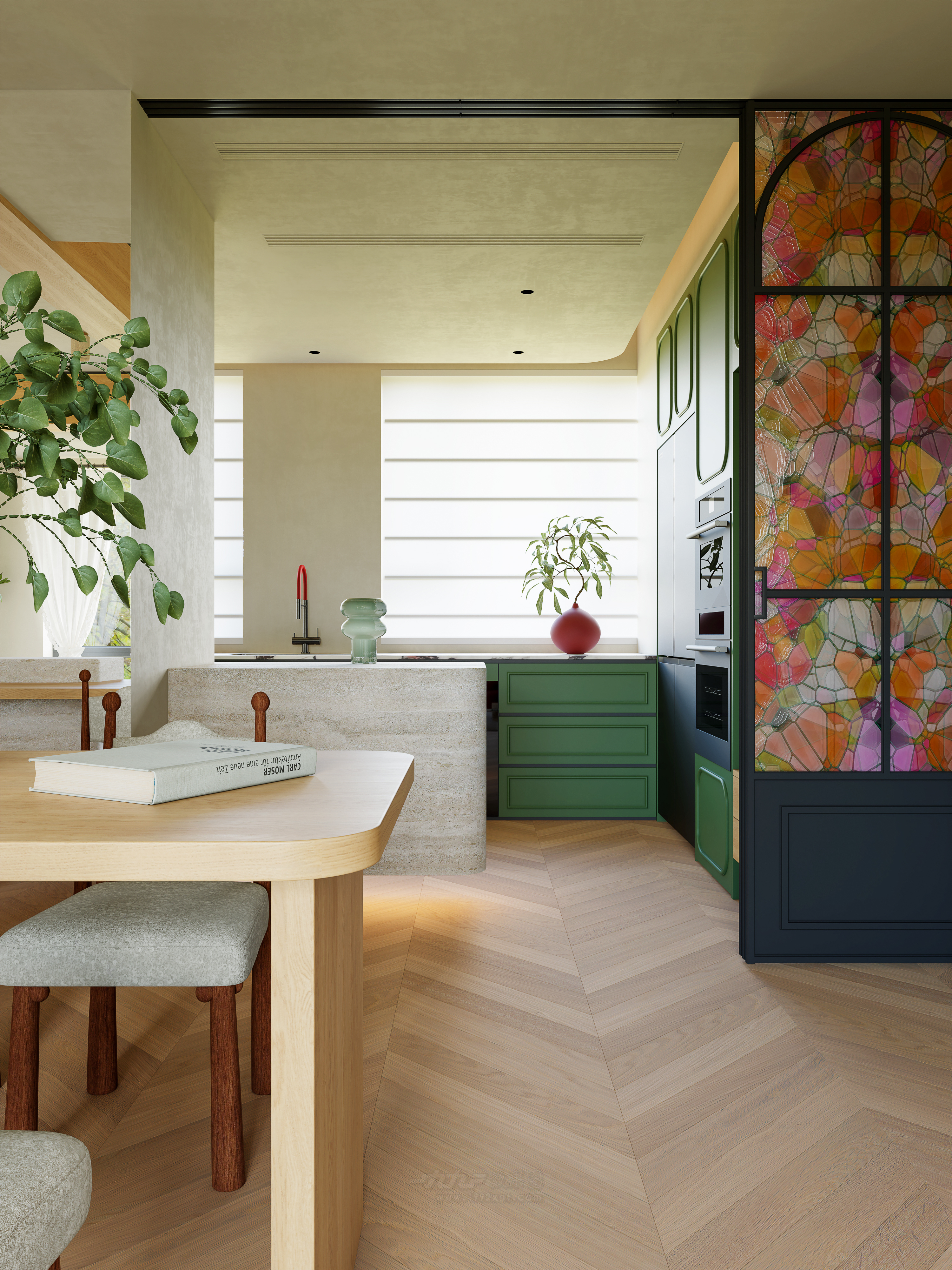 美式小家装效果表现-3