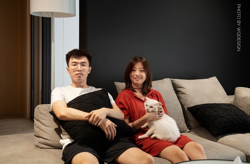 杭州江南国际城 105㎡原木极简空间设计-21