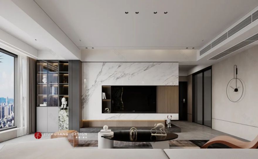 构域 · 广东潮州现代简约风住宅设计丨中国潮州丨潮州市九木堂装饰设计有限公司-9