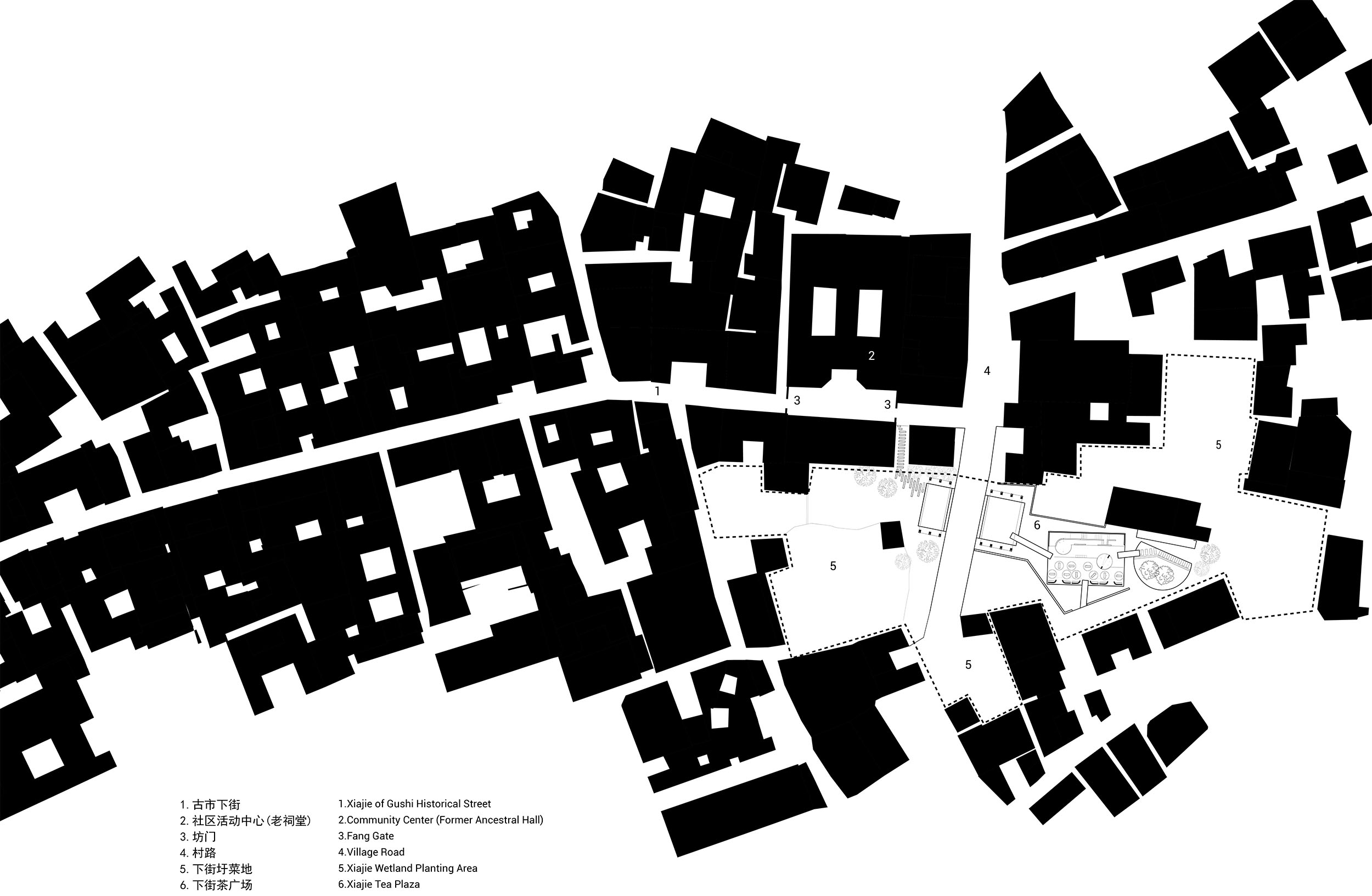 “两个半”·古市镇下街茶广场丨中国浙江丨衍述设计-11