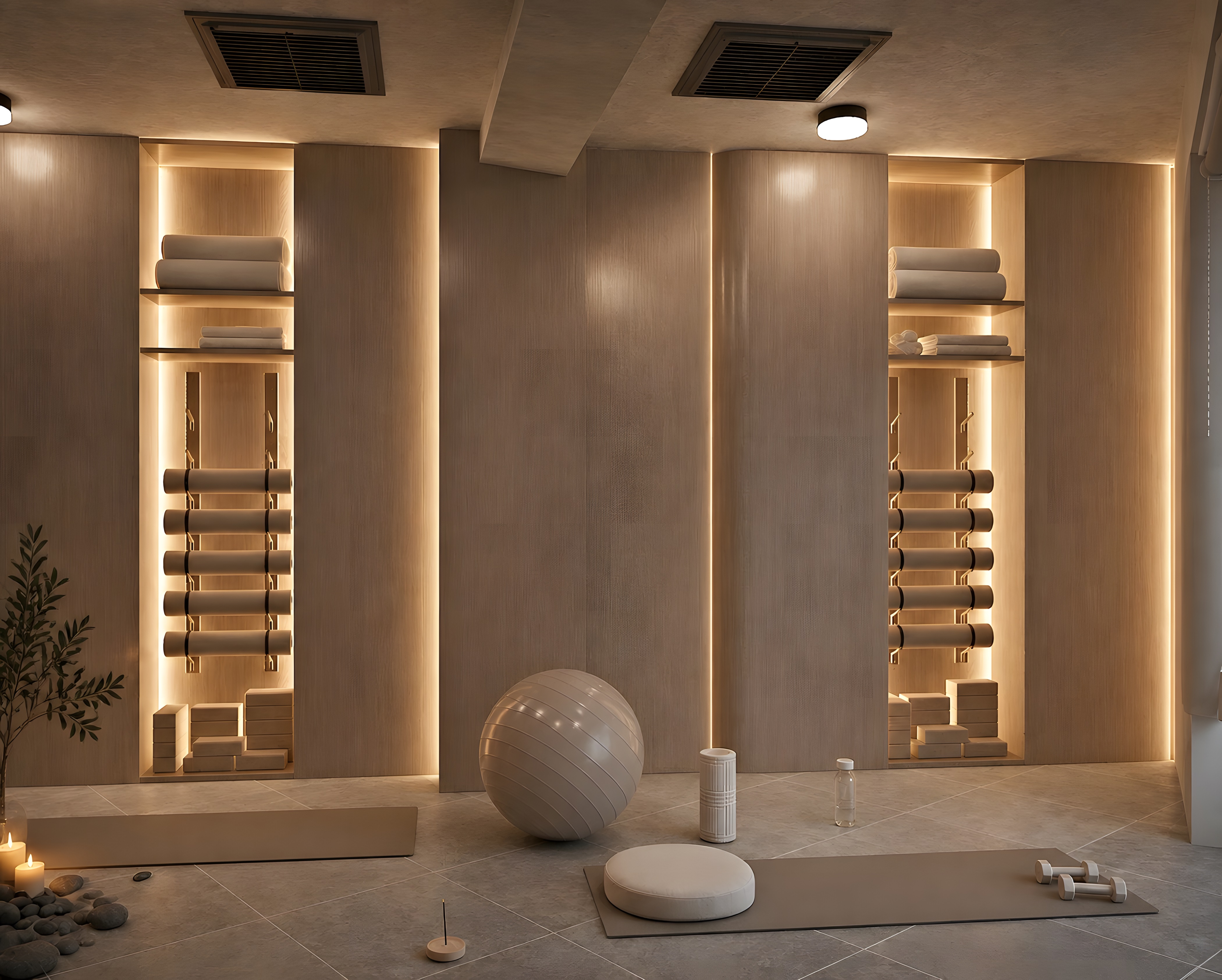 Modern Gym Interior Visualization-9