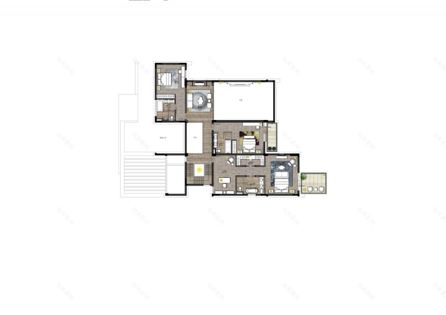 南京九间堂别墅现代江南中式大宅 梁志天-27