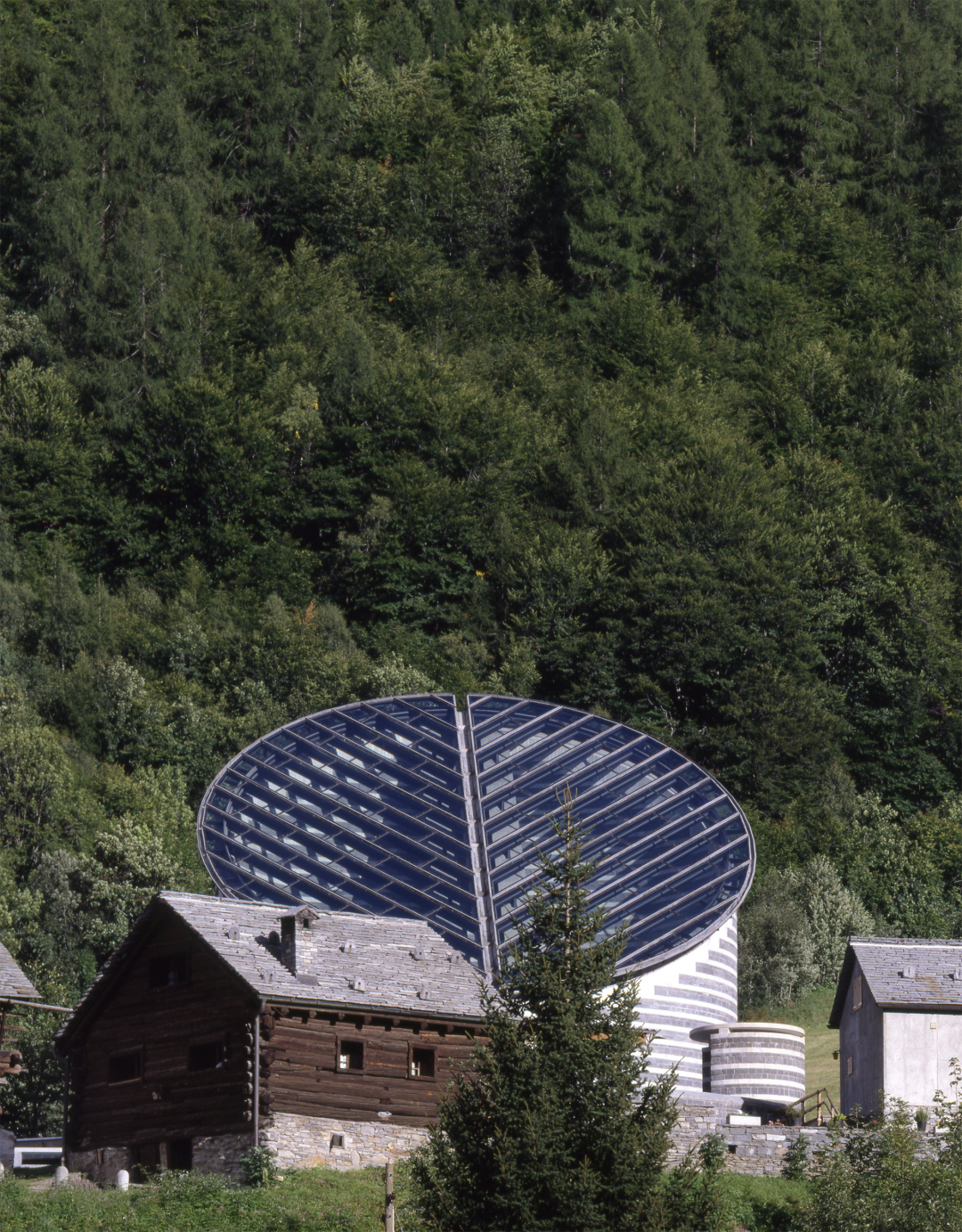 Chiesa San Giovanni Battista 教堂丨瑞士提契诺丨Mario Botta-12