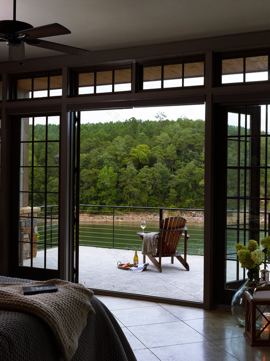 悬崖边的现代农舍-19