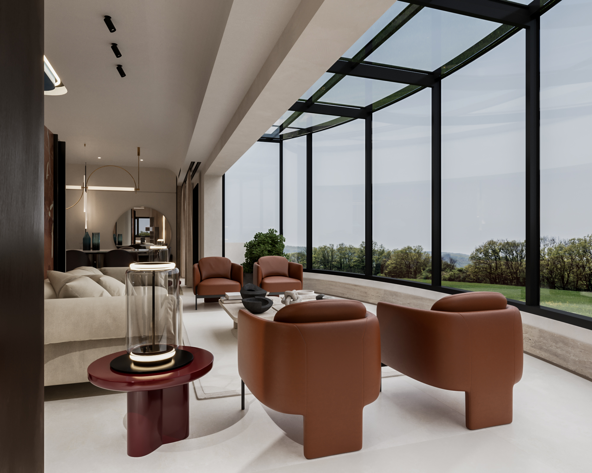SUBTLE SERENITY住宅公寓丨埃及开罗丨Insite architects-12