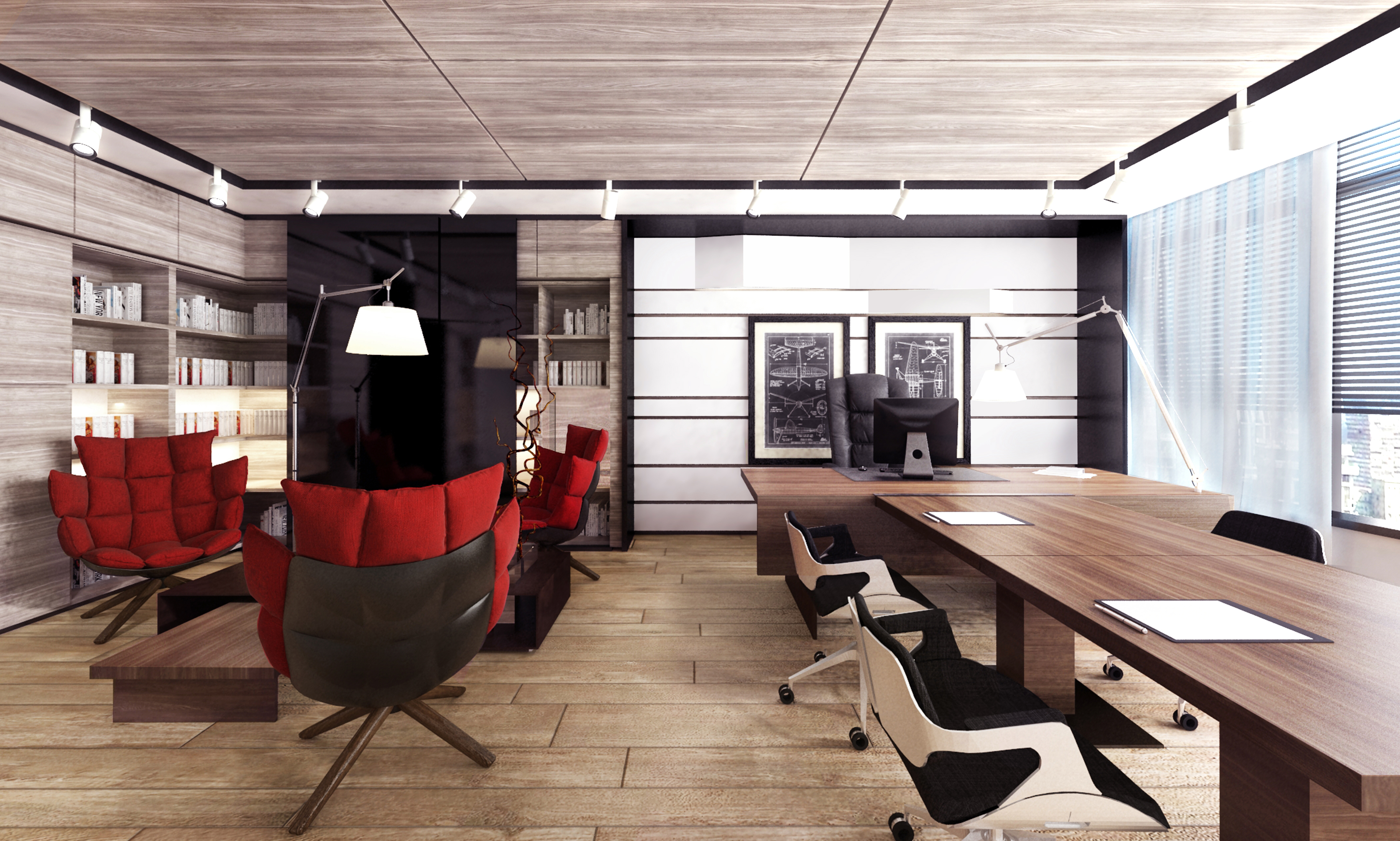 俄罗斯 MRTS 公司办公室——自然与科技的和谐融合-31