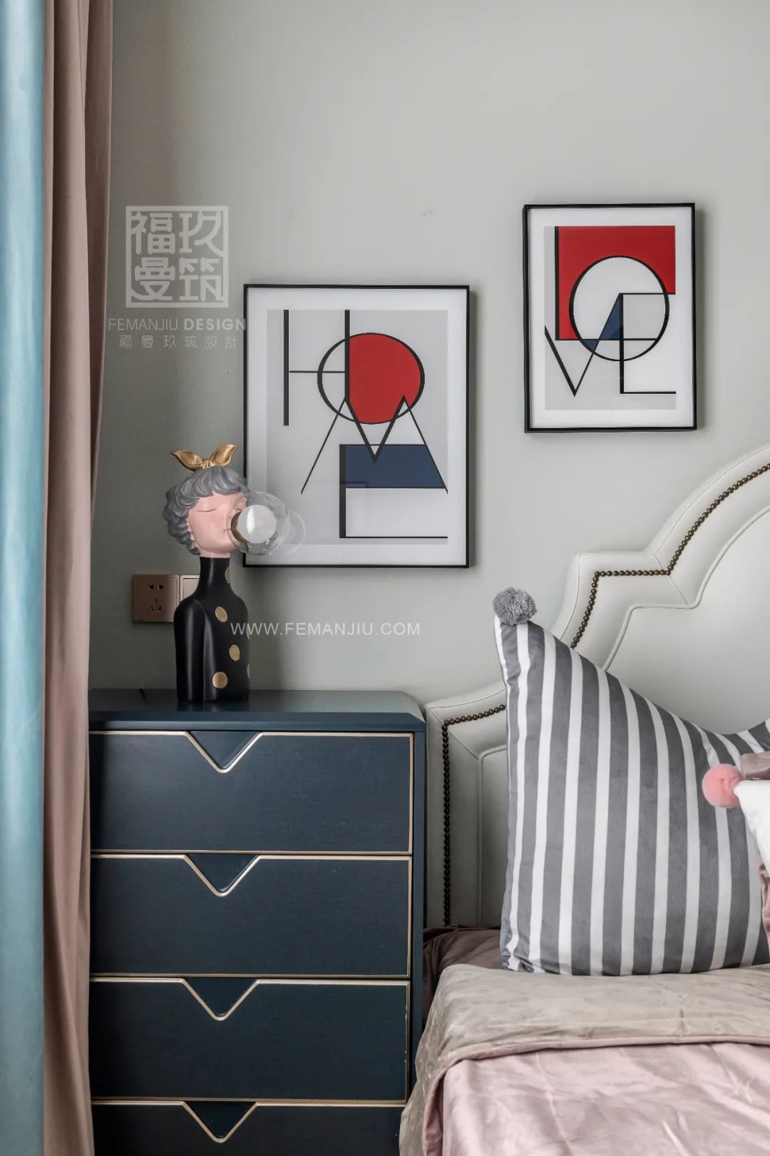 重庆融创博爵堡轻奢混搭别墅私宅设计丨中国重庆丨重庆福曼玖筑装饰设计有限公司-37