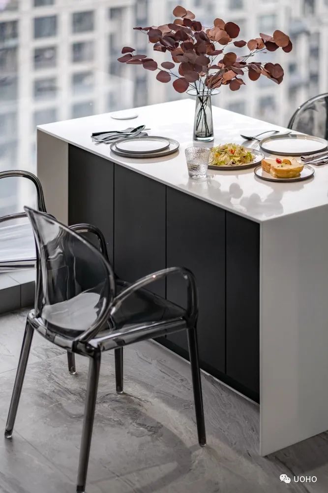 湖滨广场·现代简约大平层-94