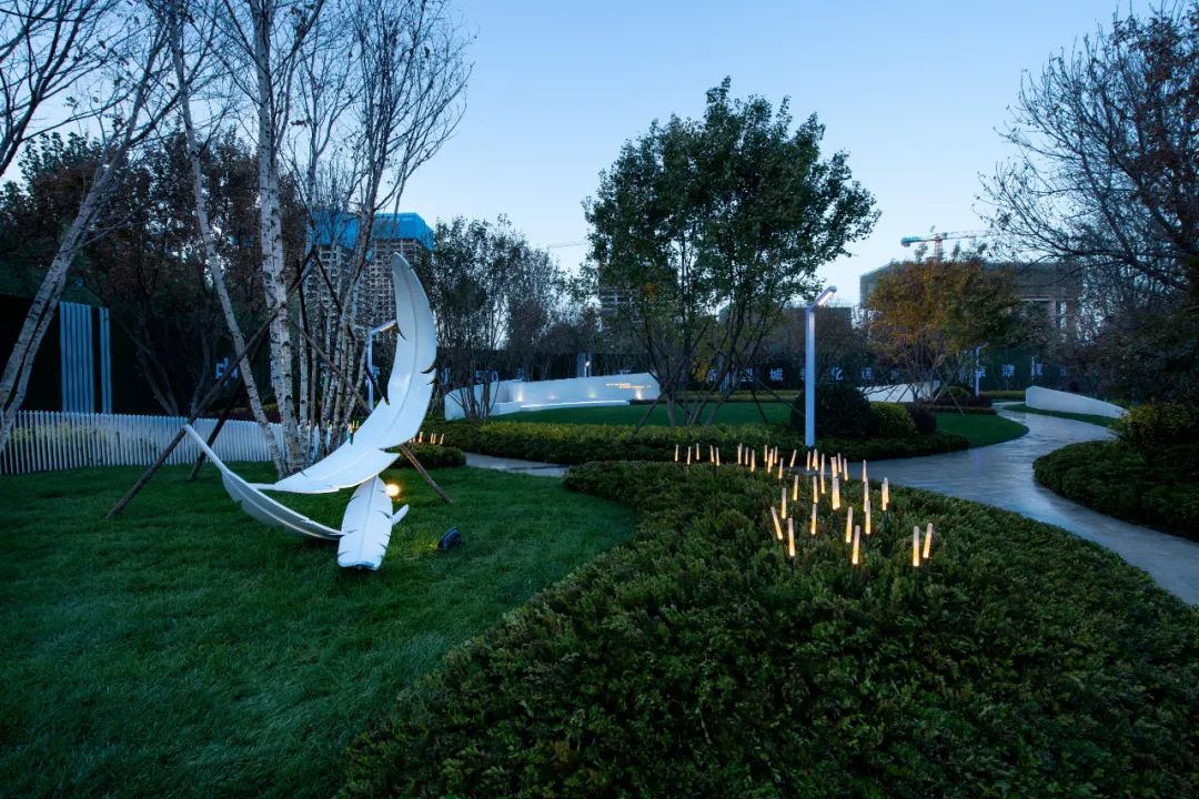 白沟京雄世贸港锦秀城示范区 | 公园化、可持续的景观设计-49