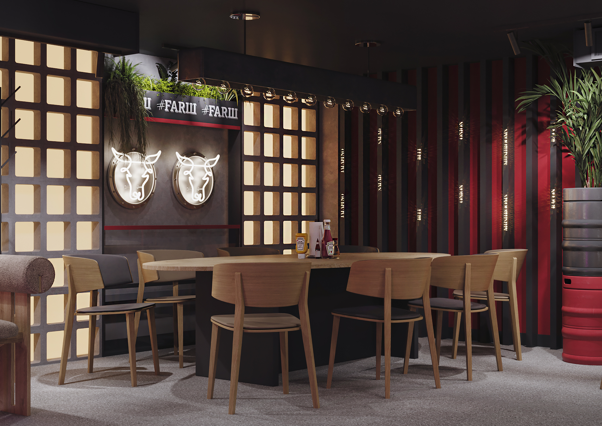 汉堡店#肉馅与亚洲街区丨俄罗斯莫斯科-11