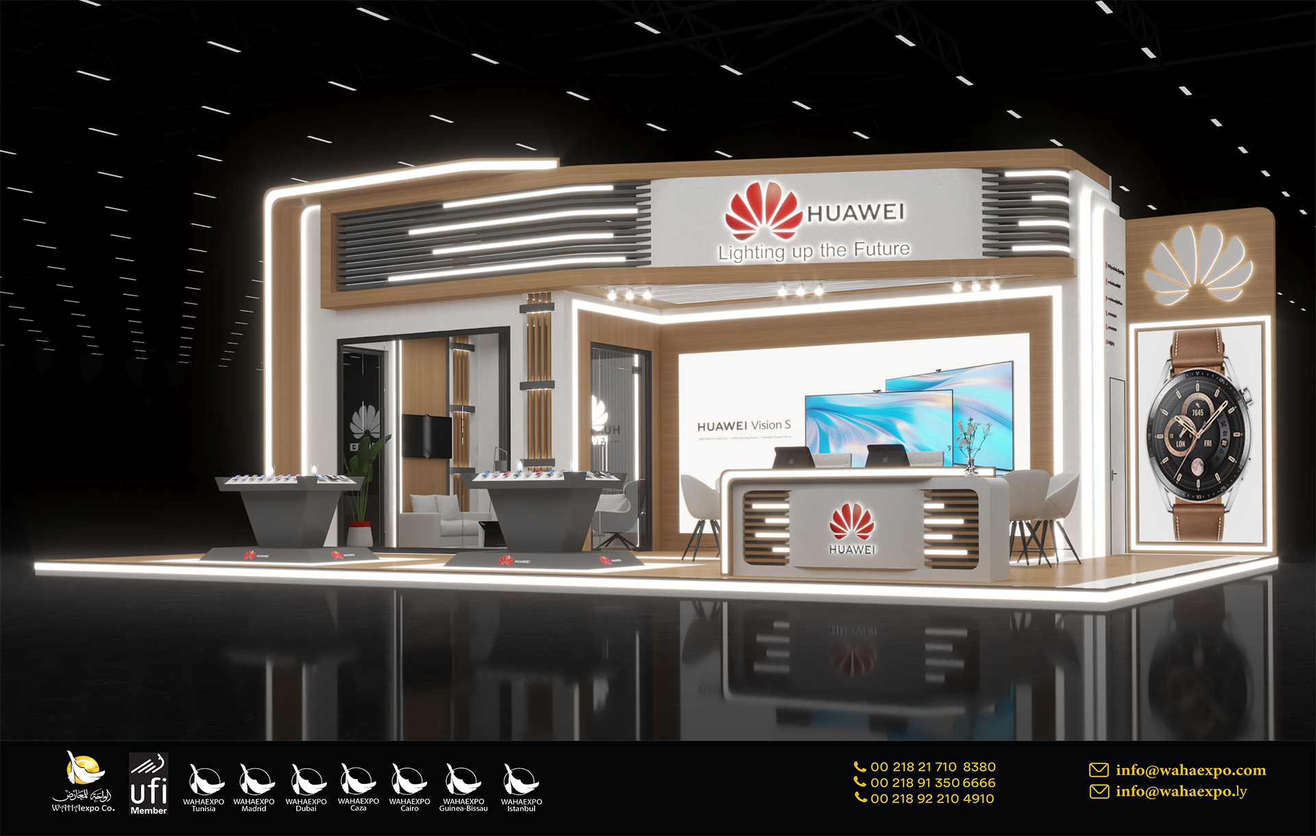 HUAWEI Booth By Wahaexpo Co.-0