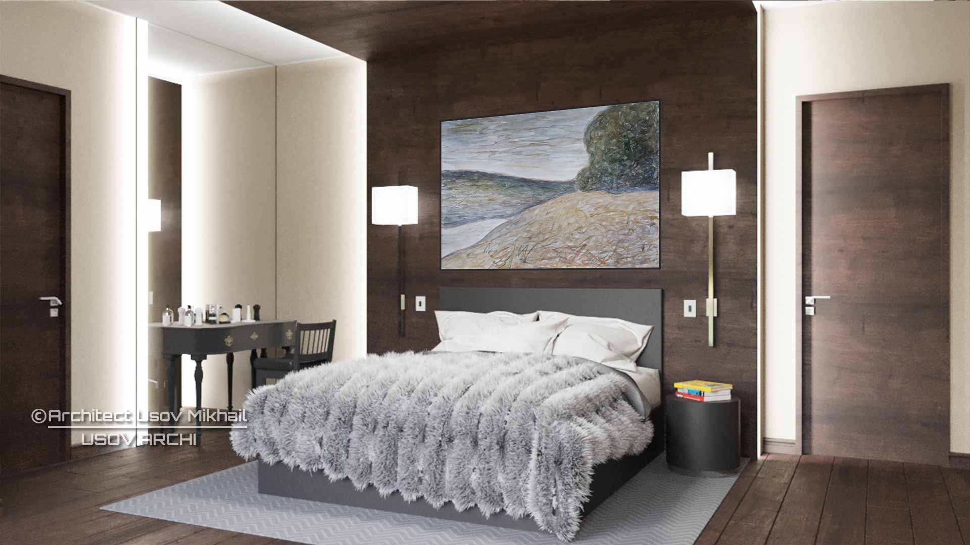 ПОРТФОЛИО Художественные работы в современном интерьере-43