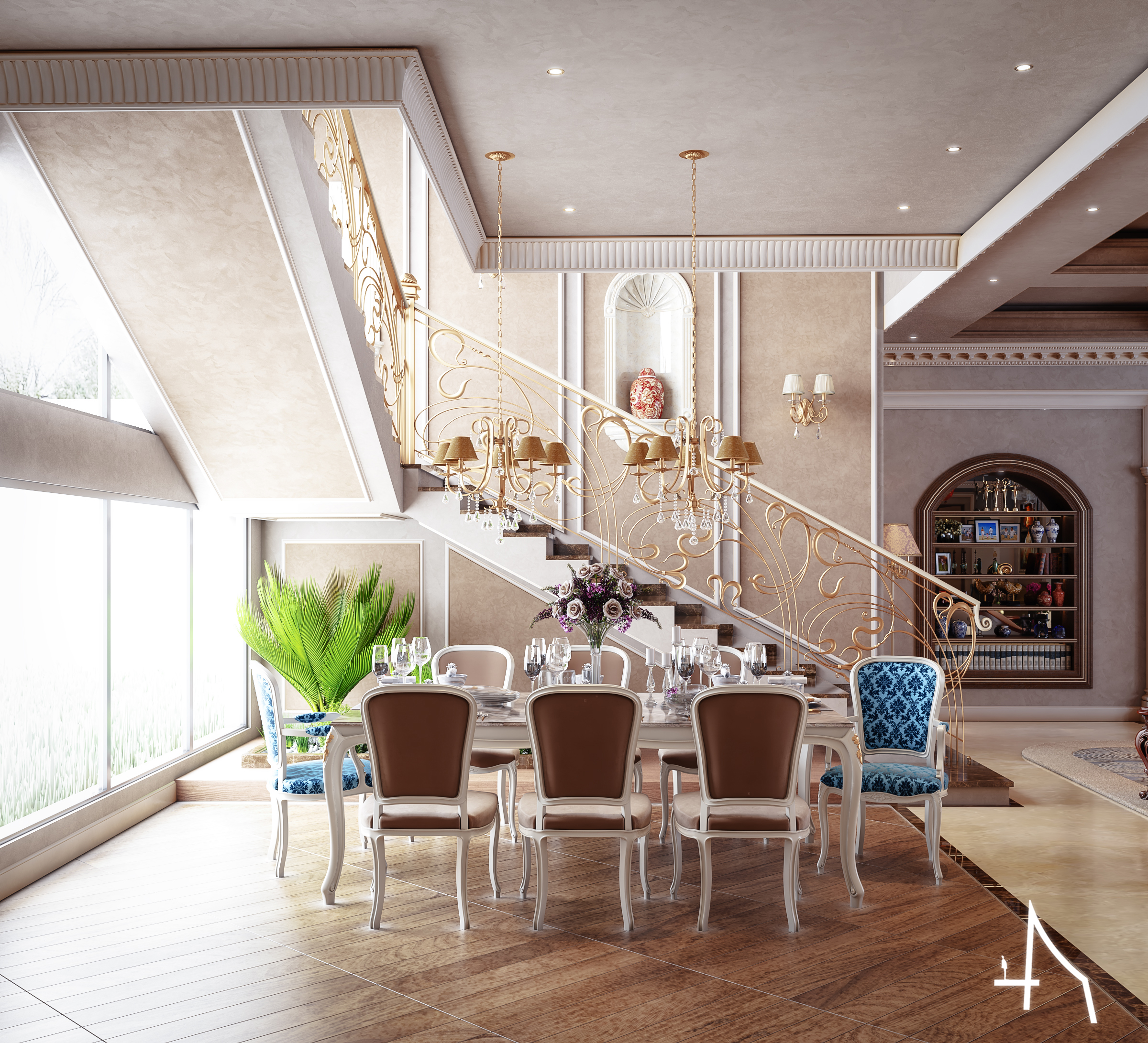 复古经典宫殿丨阿联酋阿布扎比-22