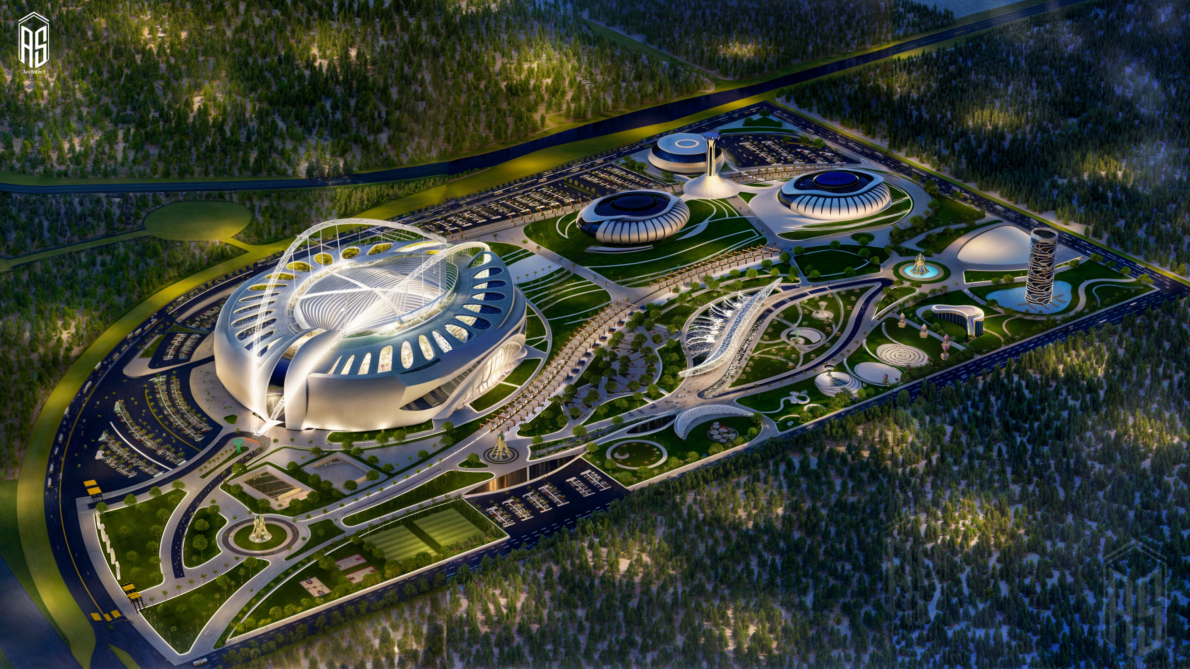 Olympic sports city (Graduation Project)-1