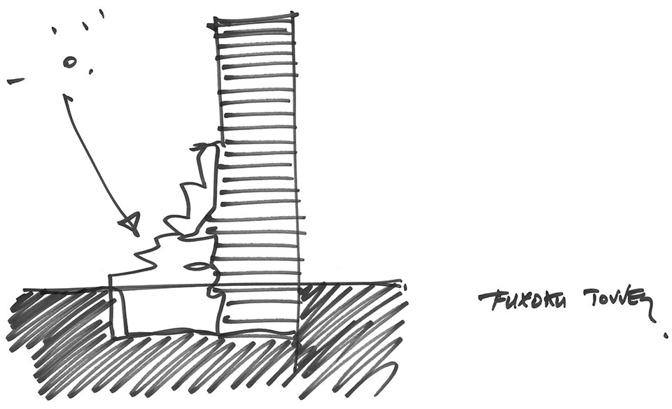 Fukoku 塔楼丨日本大阪丨Dominique Perrault Architecture-9