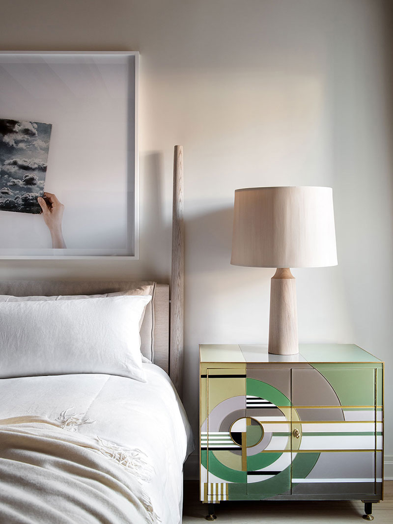 曼哈顿木梁与民族图案公寓-8