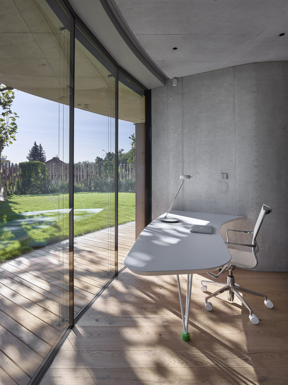 隐于林间的圆形之家-22