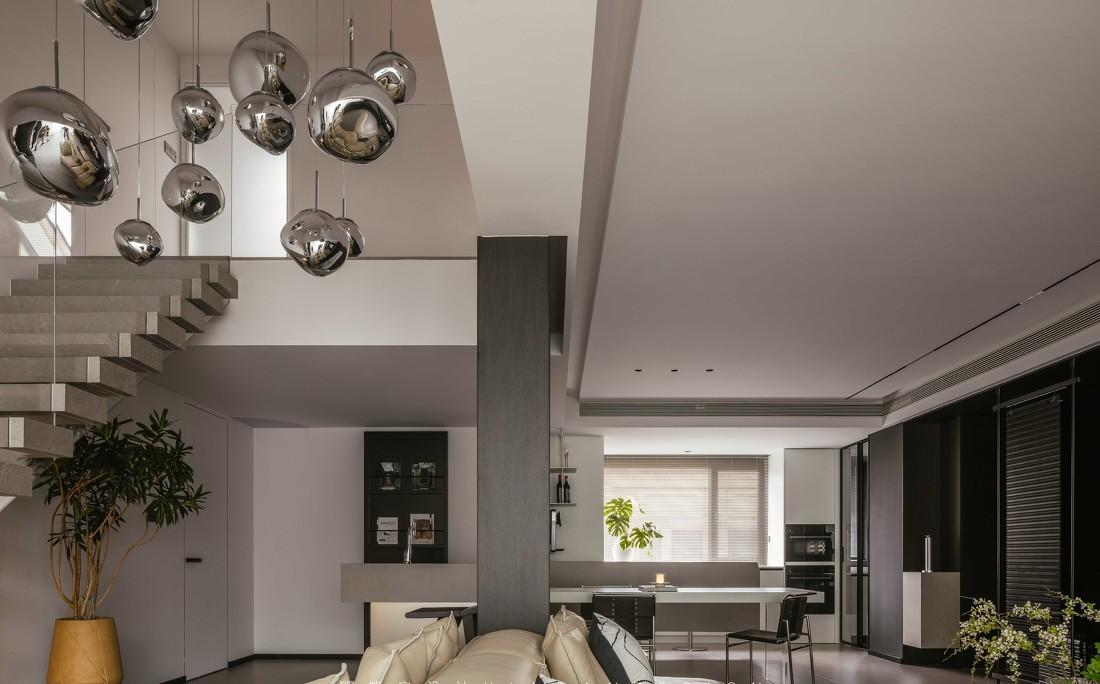 350㎡极简现代住宅-19