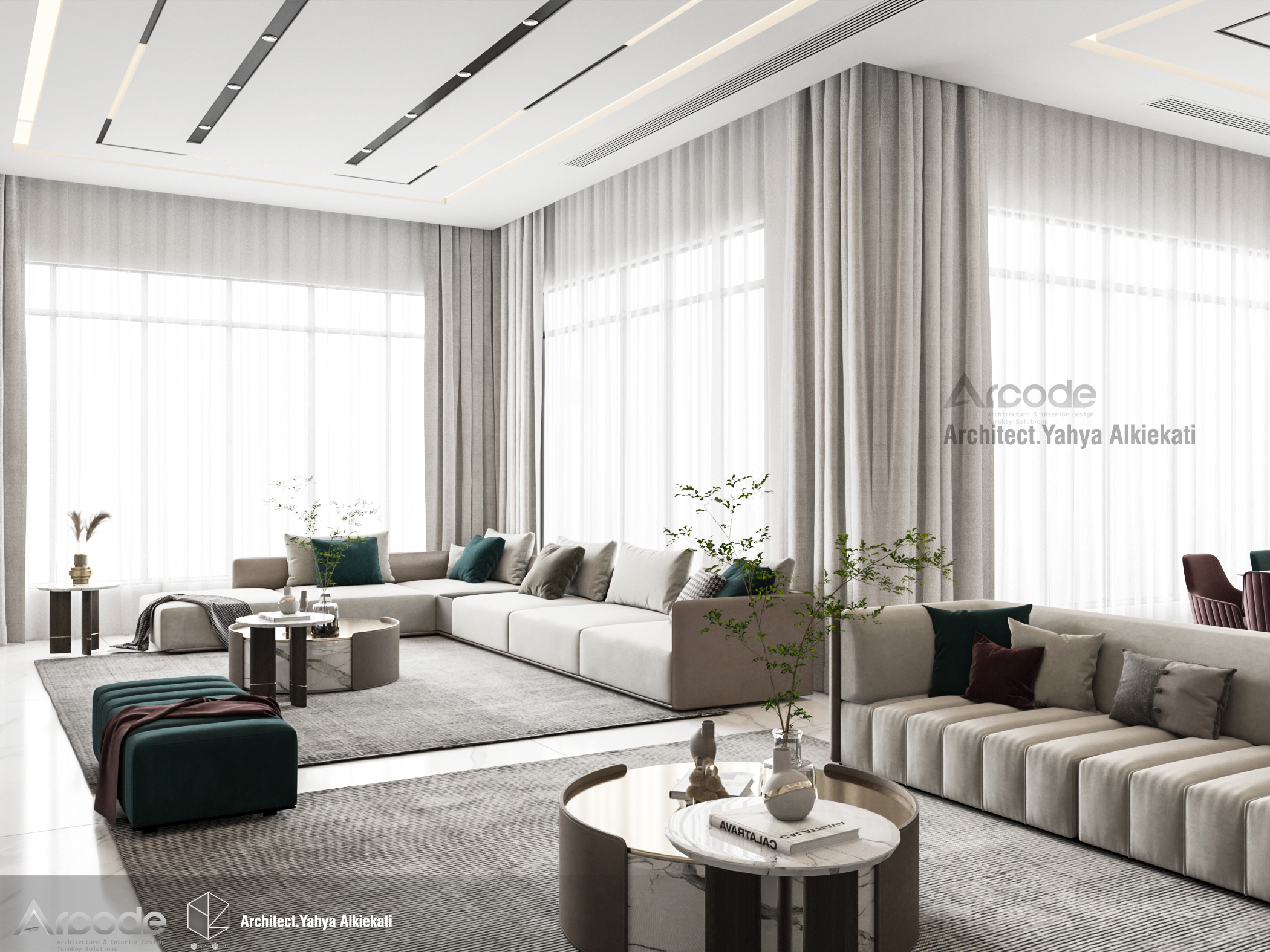 Living area in Dubai-1